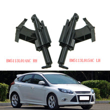 Load image into Gallery viewer, Pair of Car Right Left Front Headlight Washer Sprayer Nozzle Pump Cylinder For Ford Focus MK3 2012-2014 OEM NO 1716805 1716806 BM51-13L015-AC BM51-13L014-AC
