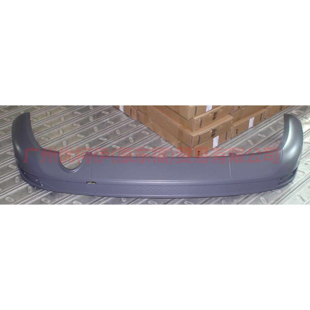 BM5117A894BB Rear bumper lower 3 compartment glossy For Ford Focus D2 12-14